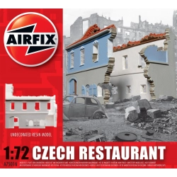 AIRFIX A75016 Ruiny budynku WWII - Restauracja - Czechy - 1:72