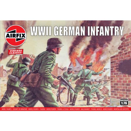 AIRFIX A00705V WWII German Infantry - 1:76