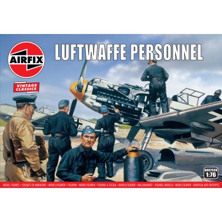 AIRFIX A00755V Figurki - Luftwaffe Personnel - 1:76