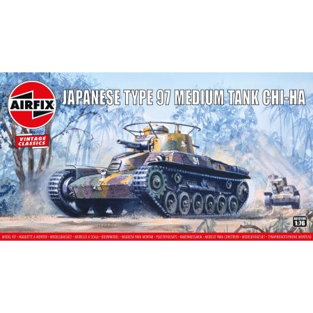 AIRFIX A01319V Type 97 Chi Ha Japanese Tank - 1:76