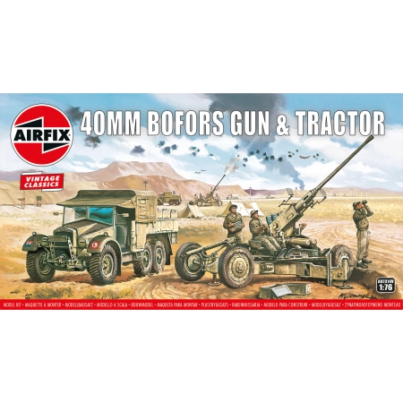 AIRFIX A02314V Bofors Gun & Tractor - 1:76