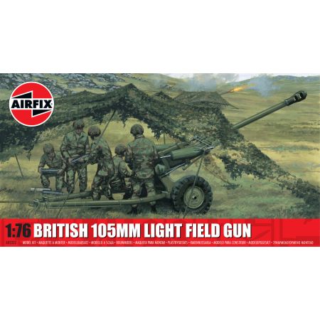 AIRFIX A02332 British 105mm Light Field Gun - 1:76 (Nowość 2025)