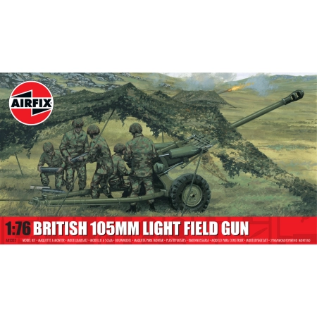 AIRFIX A02332 British 105mm Light Field Gun - 1:76 (Nowość 2025)
