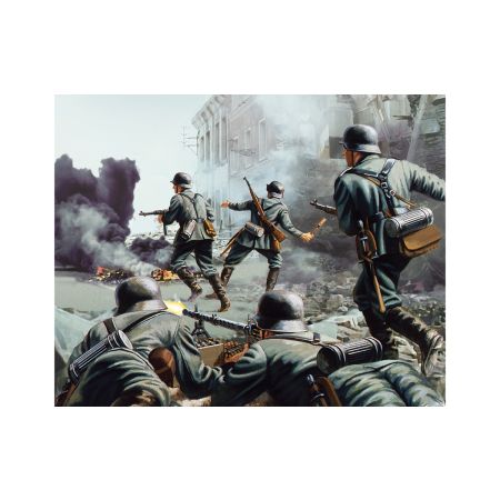 AIRFIX A02702V Figurki - WWII German Infantry - 1:32