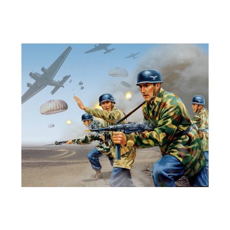 AIRFIX A02712V Figurki - WWII German Paratroops - 1:32
