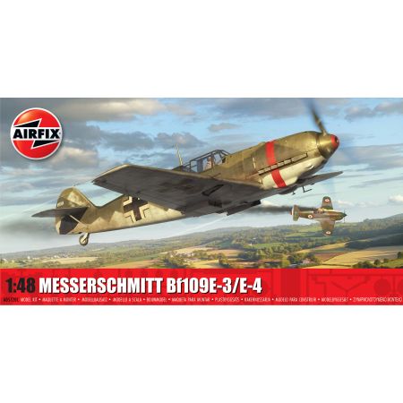 AIRFIX A05120C Messerschmitt Bf109E-3/E-4 - 1:48
