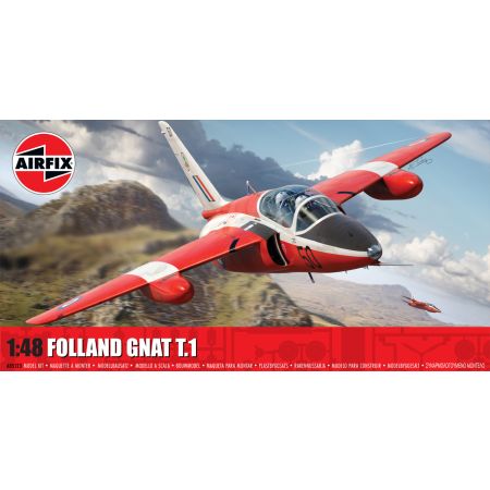 AIRFIX A05123 Folland Gnat T.1 - 1:48 (Nowość 2025)