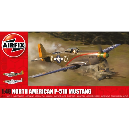 AIRFIX A05131A North American P-51D Mustang - 1:48