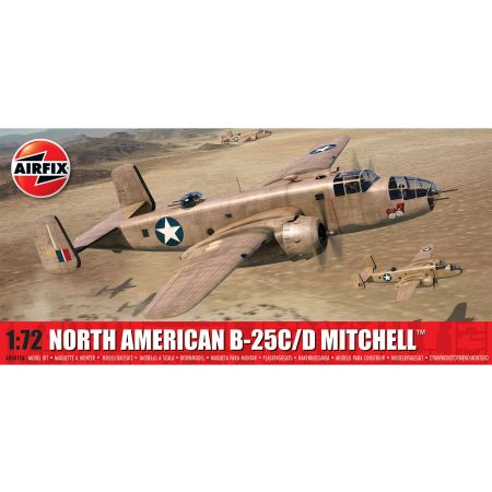AIRFIX A06015A North American B-25C/D Mitchell - 1:72