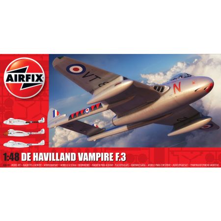 AIRFIX A06107 de Havilland Vampire T.3 - 1:48