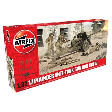 AIRFIX A06361 17 Pdr Anti-Tank Gun - 1:32