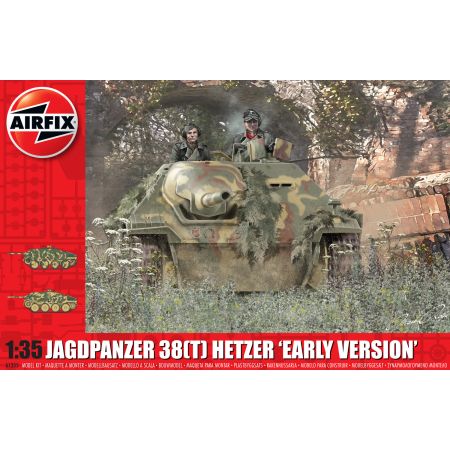 AIRFIX A1355 JagdPanzer 38 tonne Hetzer Early Version - 1:35