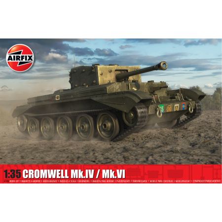 AIRFIX A1384 Cruiser Mk.VIII A27M Cromwell Mk.IV / Mk.VI - 1:35