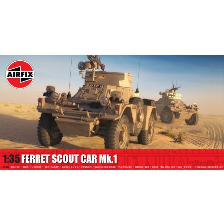 AIRFIX A1386 Ferret Scout Car Mk.1 - 1:35 (Nowość 2025)
