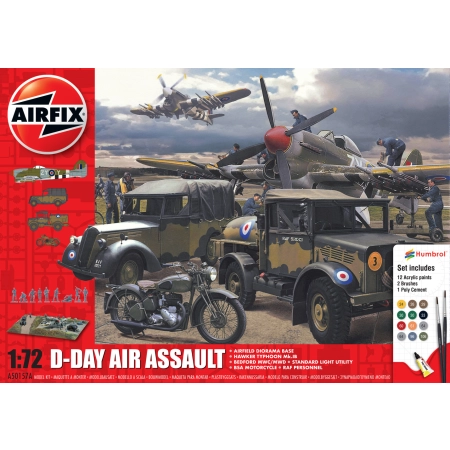 AIRFIX A50157A Gift Set - D-Day 75th Anniversary Air Assault - 1:72