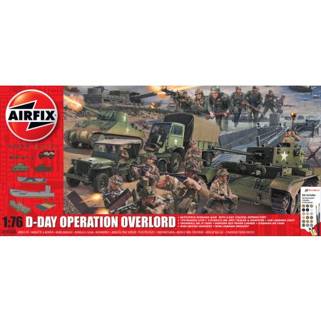AIRFIX A50162A Gift Set - D-Day 75th Anniversary Operation Overlord - 1:76