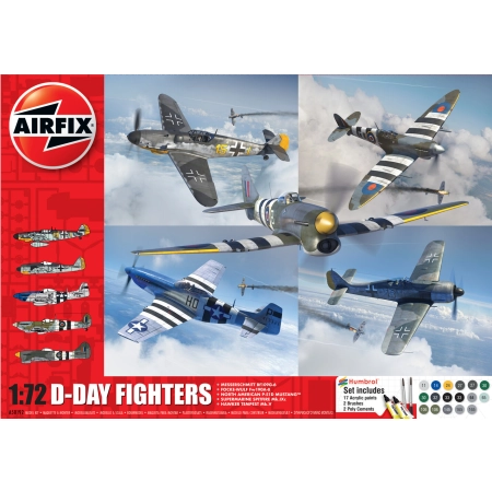 AIRFIX A50192 Gift Set - D-Day Fighters - 1:72