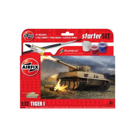 AIRFIX A55004 Starter Set - Tiger 1 - 1:72