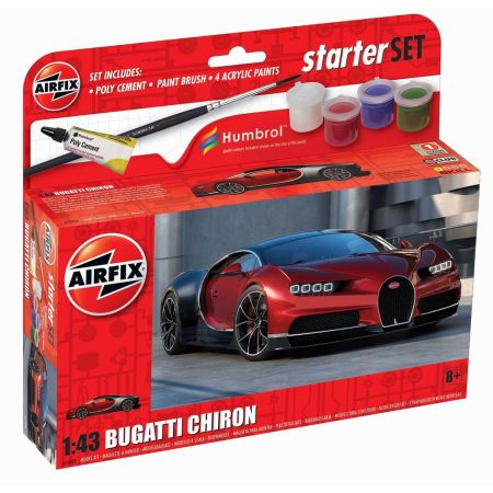 AIRFIX A55005 Starter Set - Bugatti Chiron - 1:43