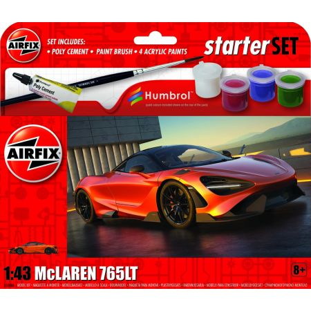 AIRFIX A55006 Starter Set - McLaren 765 - 1:43