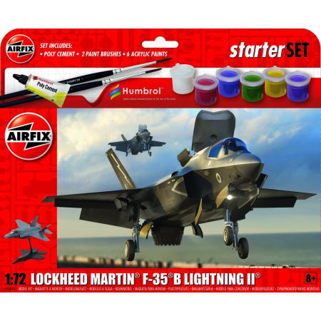 AIRFIX A55010 Starter Set - Lockheed Martin F-35B Lightning II - 1:72