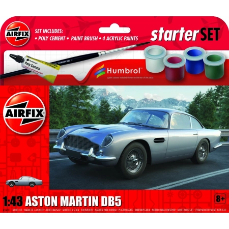 AIRFIX A55011 Starter Set - Aston Martin DB5 - 1:43