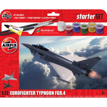 AIRFIX A55016 Starter Set - Eurofighter Typhoon FGR.4 - 1:72 (Nowość 2025)