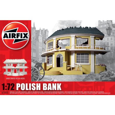 AIRFIX A75015 Ruiny budynku WWII - Bank - Polska - 1:72