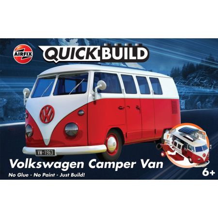AIRFIX J6017 Quickbuild - VW Camper Van - Red