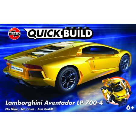 AIRFIX J6026 Quickbuild - Lamborghini Aventador - Yellow