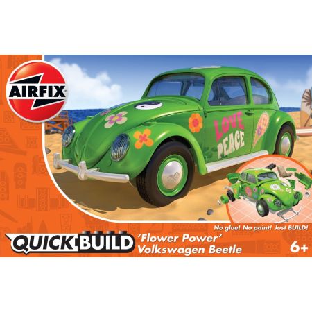 AIRFIX J6031 Quickbuild - VW Beetle Flower-Power