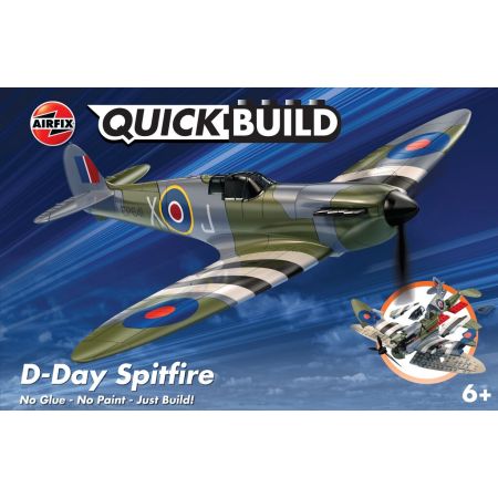 AIRFIX J6045 Quickbuild - D-Day Spitfire