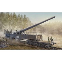 HOBBY BOSS 82903 Niemieckie działo kolejowe Leopold 280mm K5 (E) - 1:72