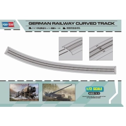 HOBBY BOSS 82910 Niemieckie tory kolejowe łuki - 1:72