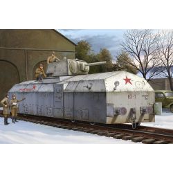 HOBBY BOSS 82912 Radziecka drezyna pancerna Krasnaja Zvezda - 1:72