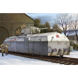 HOBBY BOSS 82912 Radziecka drezyna pancerna Krasnaja Zvezda - 1:72