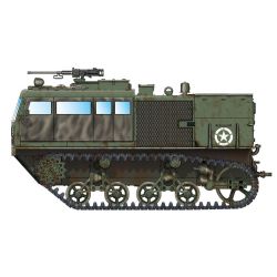 HOBBY BOSS 82920 M4 High Speed Tractor(3-in./90mm) - 1:72