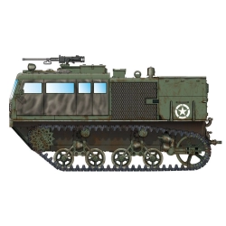 HOBBY BOSS 82920 M4 High Speed Tractor(3-in./90mm) - 1:72
