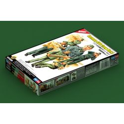 HOBBY BOSS 84407 Figurki - Załoga niemieckiego działa samobieżnego - 1:35