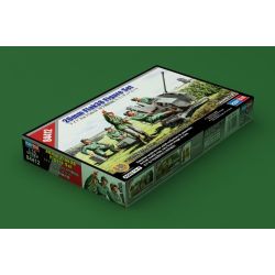 HOBBY BOSS 84412 Figurki - Obsługa 20cm Flak 38 - 1:35