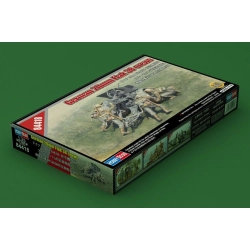 HOBBY BOSS 84418 Figurki - Załoga 20mm Flak 38 early - 1:35