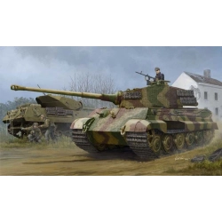 HOBBY BOSS 84531 Niemiecki czołg PzKpfw VI SdKfz182 Tiger II (Henschel 1944) - 1:35