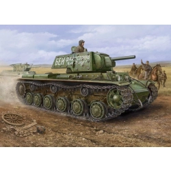 HOBBY BOSS 84811 Russian KV-1 Ehkranami tank - 1:48