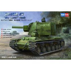HOBBY BOSS 84815 Russian KV Big Turret Tank - 1:48