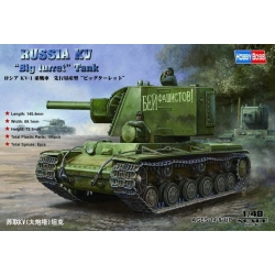 HOBBY BOSS 84815 Russian KV Big Turret Tank - 1:48