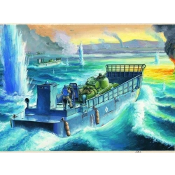 HOBBY BOSS 84817 LCM-3 USN Vehicle Landing Craft - 1:48