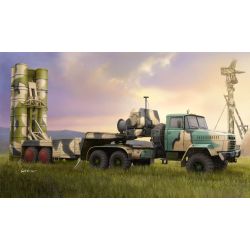 HOBBY BOSS 85511 KrAZ-260B z wyrzutnią rakiet 5P85TE TEL S-300PMU - 1:35