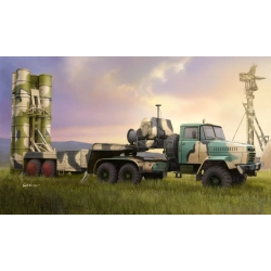 HOBBY BOSS 85511 KrAZ-260B z wyrzutnią rakiet 5P85TE TEL S-300PMU - 1:35