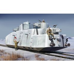 HOBBY BOSS 85516 Radziecki pociąg pancerny MBV-2 (late KT-28 GUN) 1:35