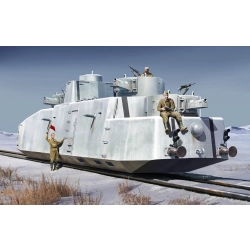 HOBBY BOSS 85516 Radziecki pociąg pancerny MBV-2 (late KT-28 GUN) 1:35